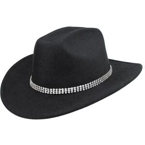 Summer concert vibes rhinestones cowboy western hat